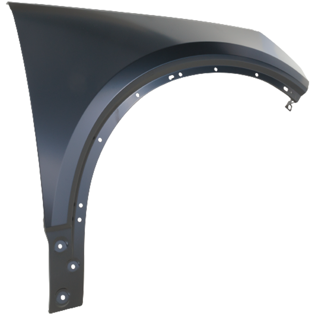 XC40 19-21 FRONT FENDER LH, Black, Steel