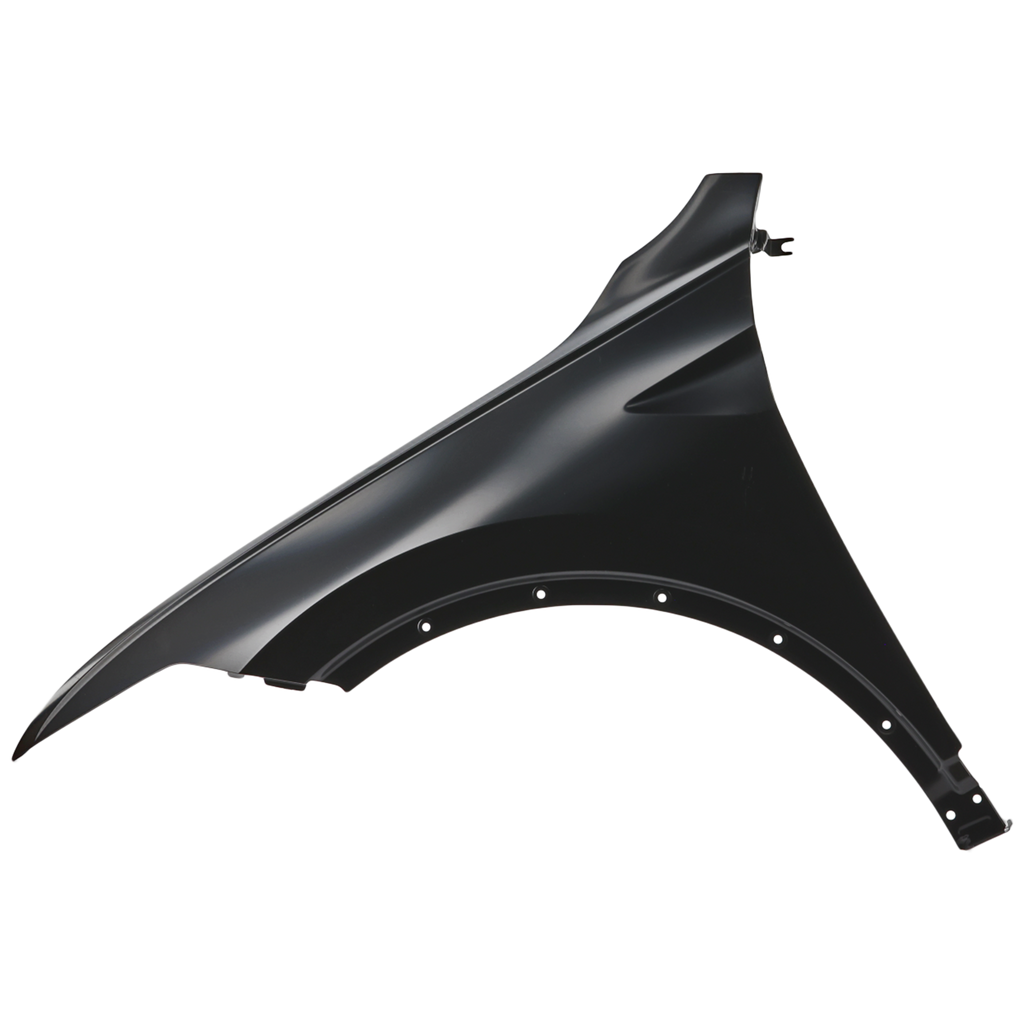 TIGUAN 22-23 FRONT FENDER LH, Black, Steel, From 11-21-22