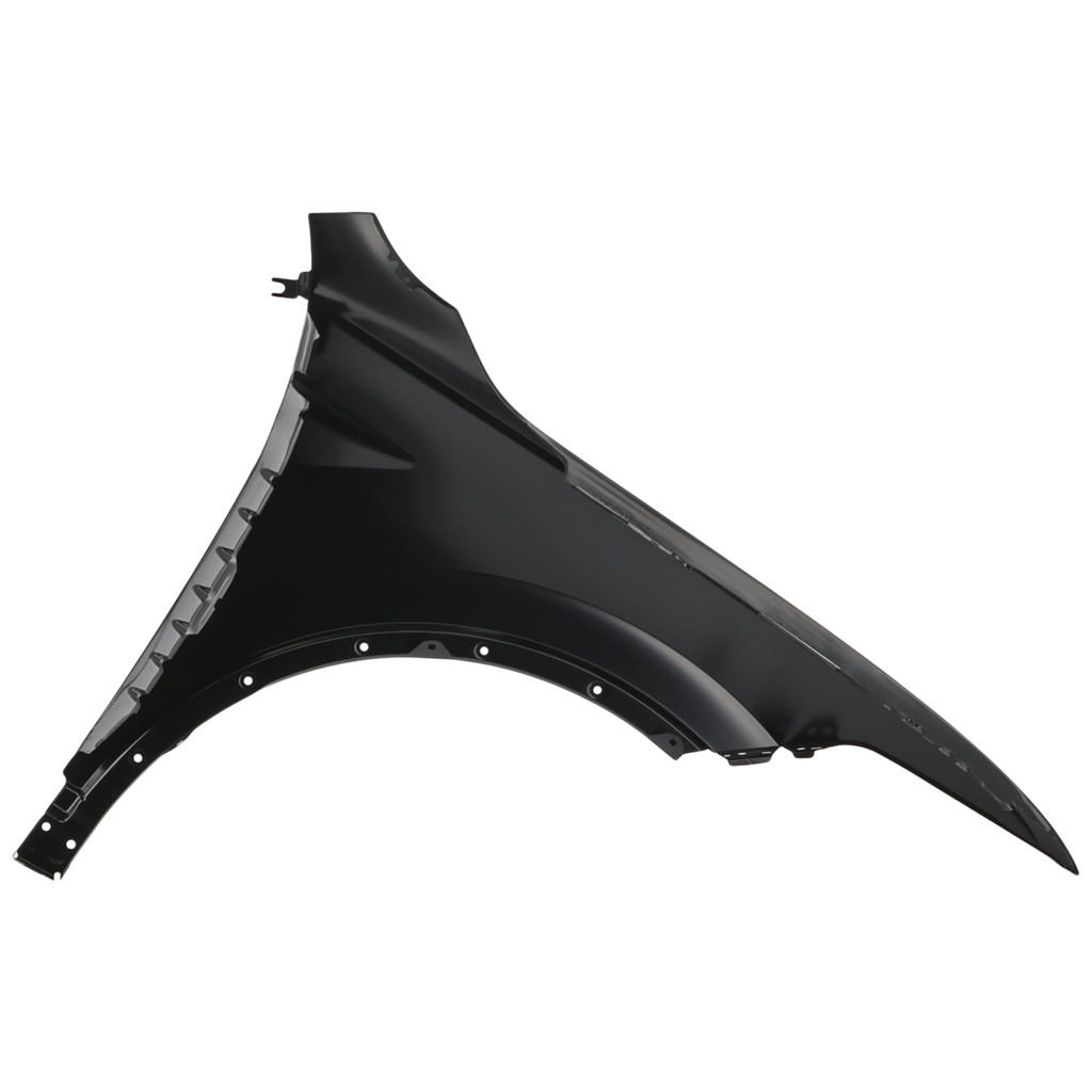 TIGUAN 22-23 FRONT FENDER LH, Black, Steel, From 11-21-22