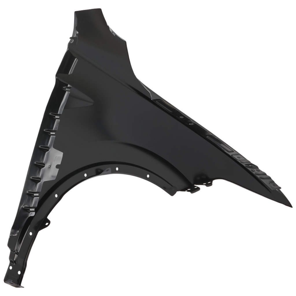 TIGUAN 22-23 FRONT FENDER LH, Black, Steel, From 11-21-22