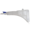 TIGUAN 19-23 WASHER RESERVOIR, Assembly, w/o Headlight Washer Holes, w/ Inlet, Filler, Cap, Pump, Sensor, From 7-9-18