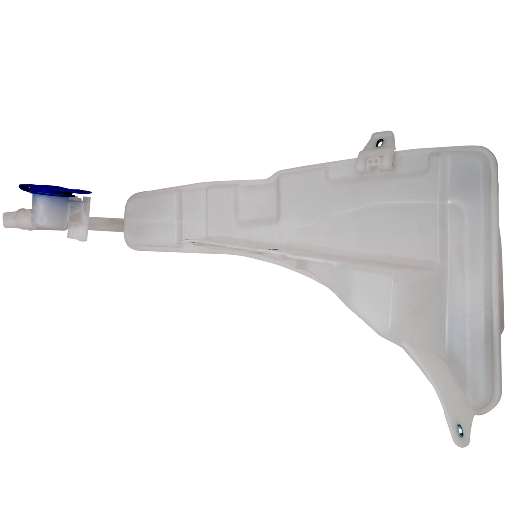 TIGUAN 19-23 WASHER RESERVOIR, Assembly, w/o Headlight Washer Holes, w/ Inlet, Filler, Cap, Pump, Sensor, From 7-9-18