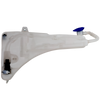 TIGUAN 19-23 WASHER RESERVOIR, Assembly, w/o Headlight Washer Holes, w/ Inlet, Filler, Cap, Pump, Sensor, From 7-9-18
