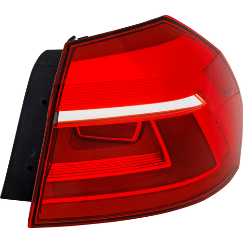 PASSAT 16-17 TAIL LAMP RH, Outer, Halogen, Assembly