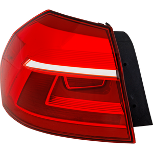 PASSAT 16-17 TAIL LAMP LH, Outer, Halogen, Assembly
