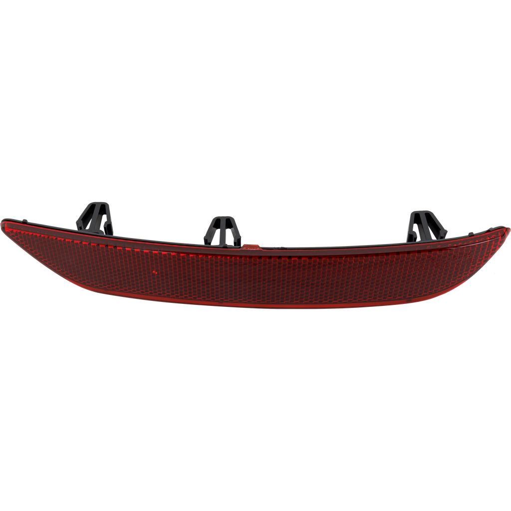 TAOS 22-23 REAR BUMPER REFLECTOR LH, Lens and Housing, w/o Park Distance Control Sensor Holes - CAPA