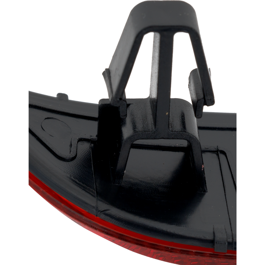 TAOS 22-23 REAR BUMPER REFLECTOR LH, Lens and Housing, w/o Park Distance Control Sensor Holes - CAPA