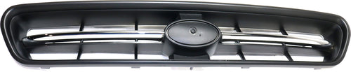LEGACY 00-02 GRILLE, Paintable Shell and Insert, w/ Chrome Insert Molding, Brighton Models, (Exc. Outback Model)