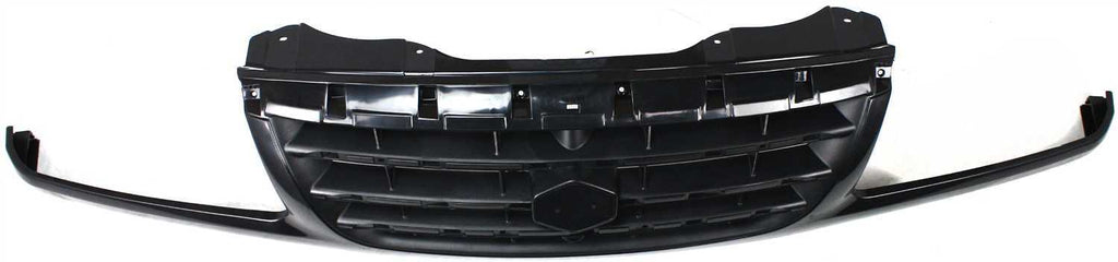 GRAND VITARA 01-05 GRILLE, Painted Black Shell and Insert