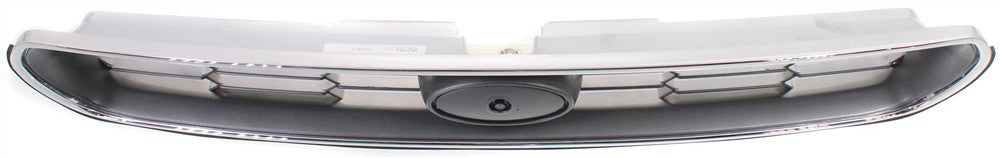 LEGACY 03-04 GRILLE, ABS Plastic, Chrome Shell/Painted Silver-Black Insert, (Exc. Outback Model)
