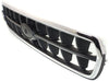 OUTBACK 03-04 GRILLE, Chrome Shell/Painted Silver-Black Insert