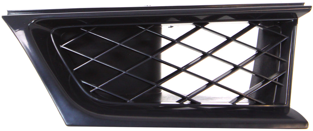 IMPREZA 06-07 GRILLE RH, Black Shell and Insert, Sedan/Wagon