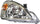 AERIO 02-07 HEAD LAMP RH, Lens and Housing