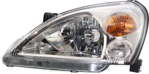 AERIO 02-07 HEAD LAMP LH, Lens and Housing