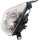 AERIO 02-07 HEAD LAMP LH, Lens and Housing