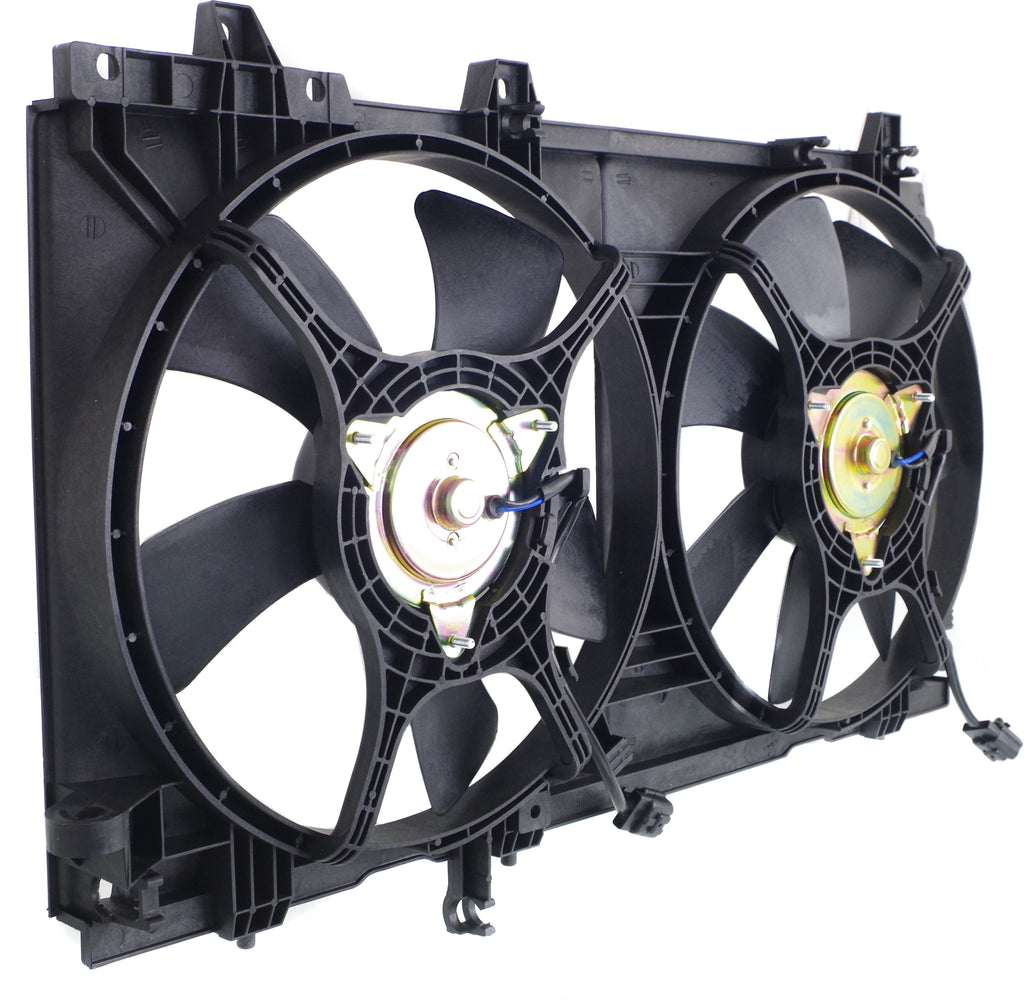 FORESTER 03-08 RADIATOR FAN SHROUD ASSEMBLY, Dual Fan Type, w/o Turbo