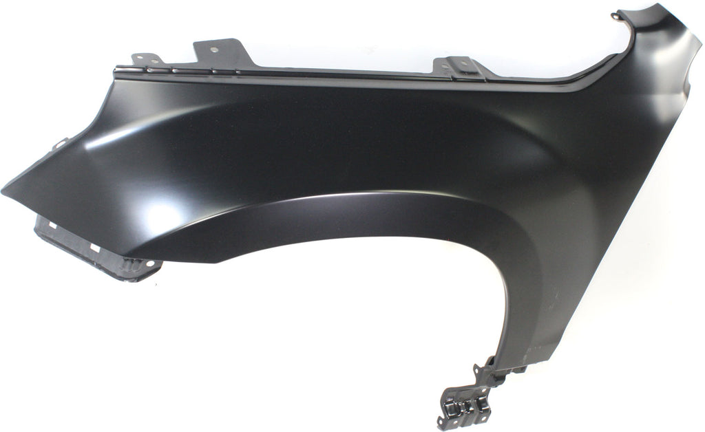 GRAND VITARA 06-13 FRONT FENDER LH, Primed, w/o Side Lamp Hole and Mirror Hole - CAPA