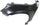 GRAND VITARA 06-13 FRONT FENDER LH, Primed, w/o Side Lamp Hole and Mirror Hole - CAPA