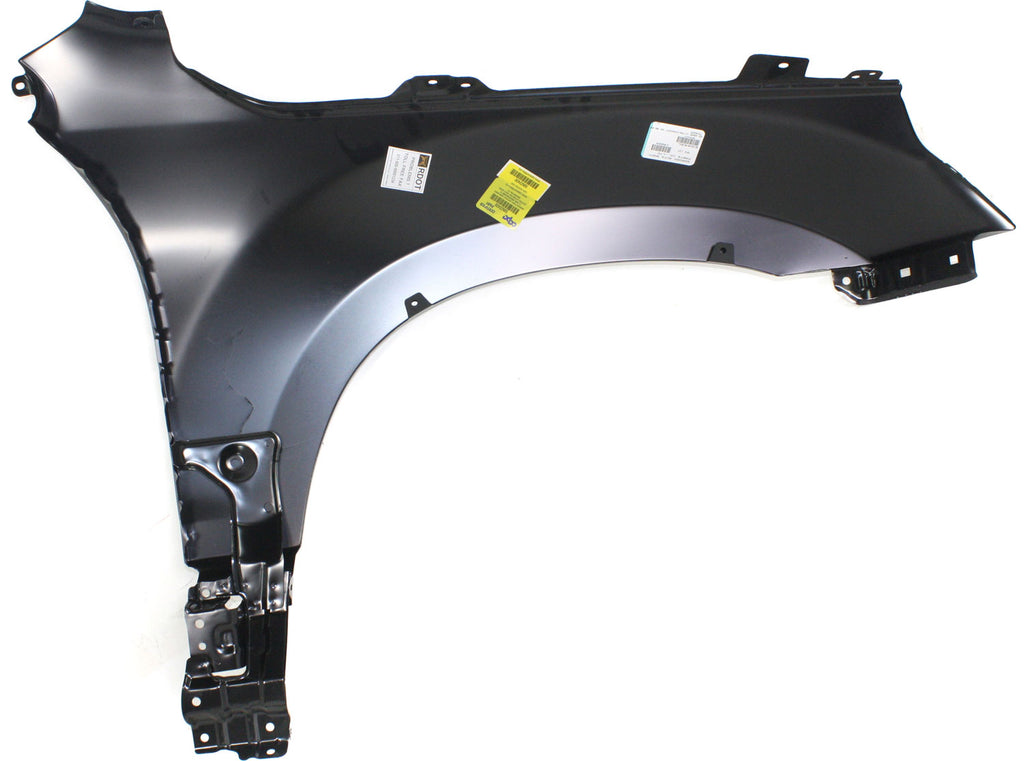 GRAND VITARA 06-13 FRONT FENDER LH, Primed, w/o Side Lamp Hole and Mirror Hole - CAPA