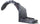 AERIO 02-04 FRONT FENDER LINER RH, Plastic