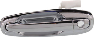 FORENZA/RENO 06-08 FRONT EXTERIOR DOOR HANDLE LH, All Chrome, Plastic