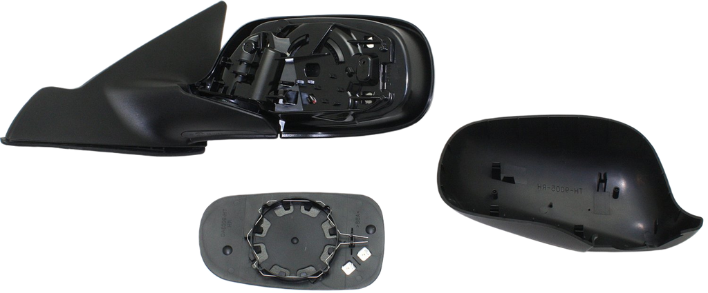 SAAB 9-3 03-11 MIRROR LH, Power, Manual Folding, Heated, Paintable, w/ Memory, Sedan/Wagon
