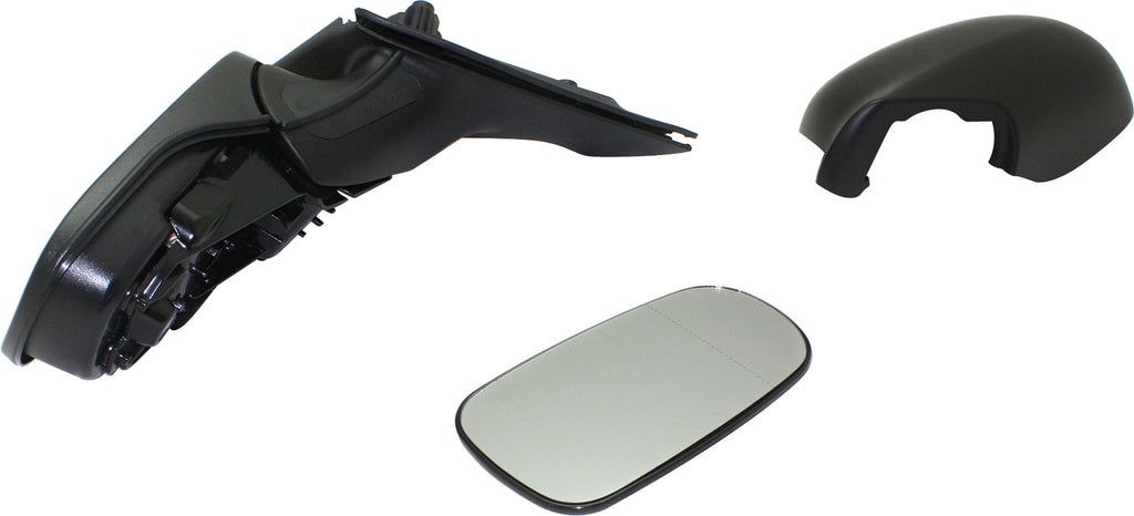SAAB 9-3 03-11 MIRROR LH, Power, Manual Folding, Heated, Paintable, w/ Memory, Sedan/Wagon
