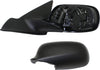 SAAB 9-3 03-11 MIRROR LH, Power, Manual Folding, Heated, Paintable, w/ Memory, Sedan/Wagon