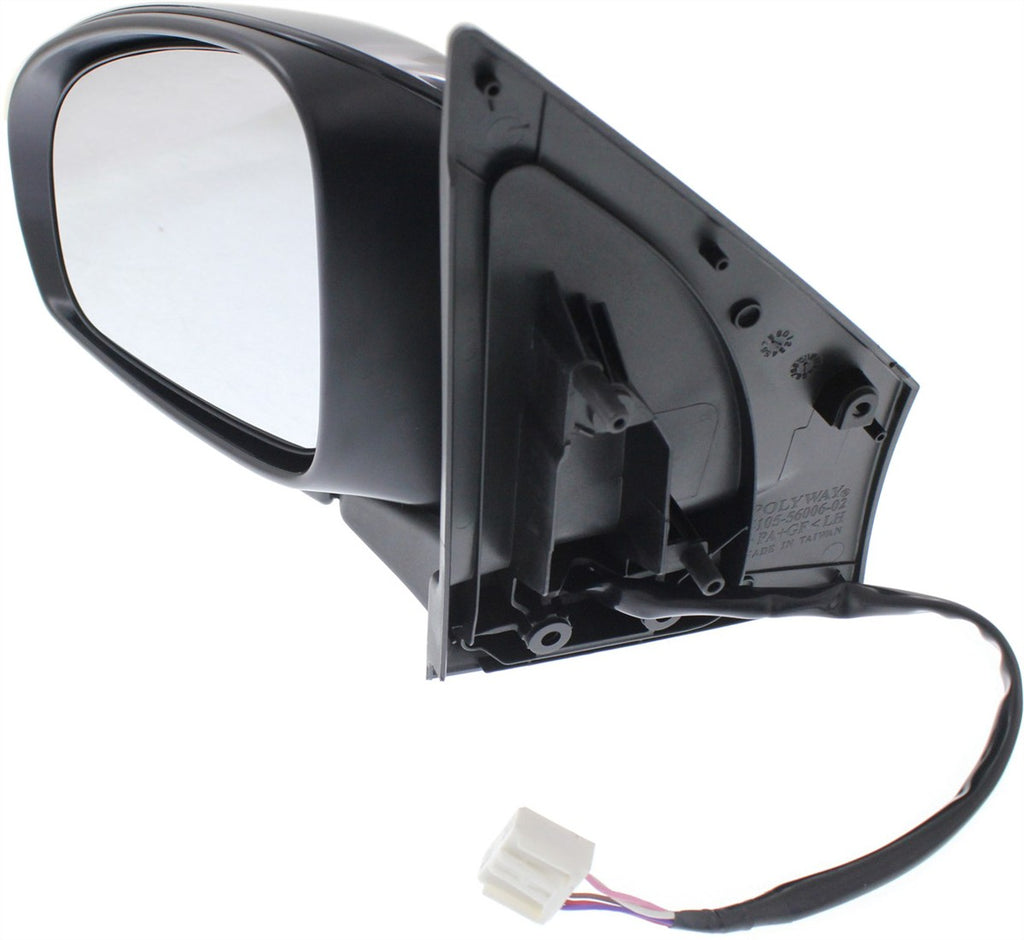 IQ 12-15 MIRROR LH, Power, Manual Folding, Non-Heated, Paintable