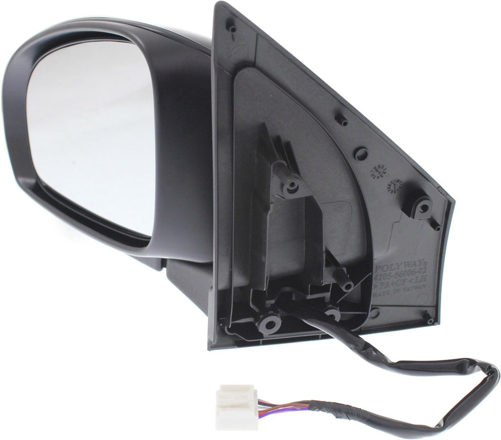 IQ 12-15 MIRROR LH, Power, Manual Folding, Heated, Paintable