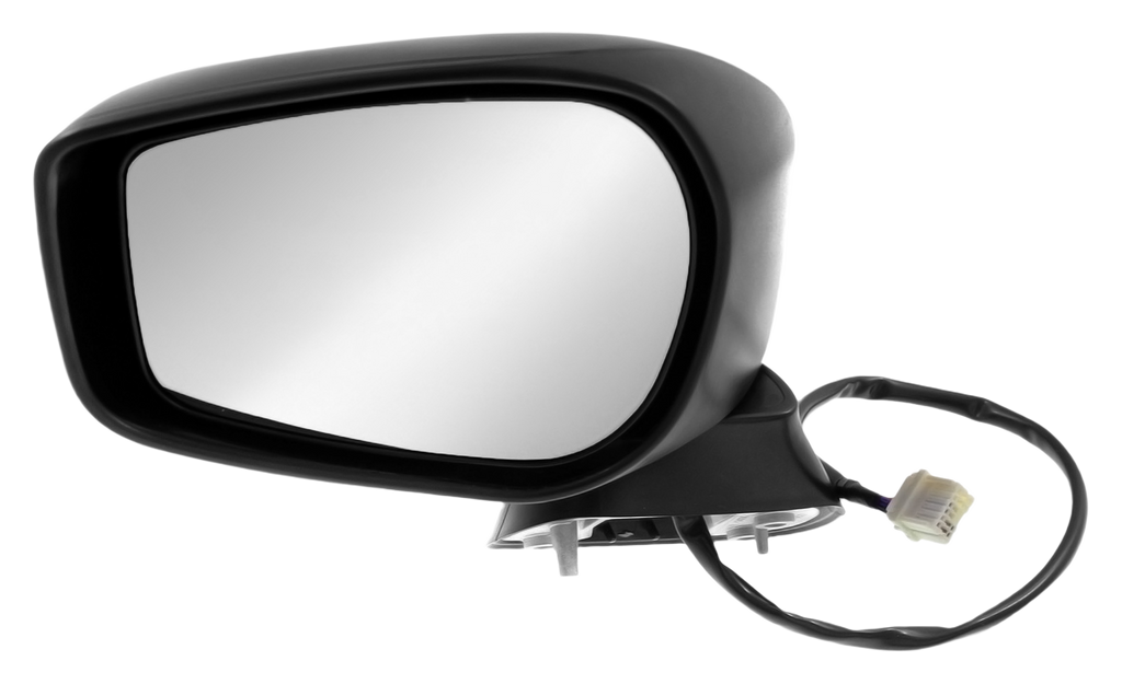 FR-S 13-16 MIRROR LH, Power, Manual Folding, Heated, Textured