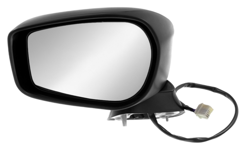 FR-S 13-16 MIRROR LH, Power, Manual Folding, Heated, Textured