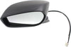 FR-S 13-16 MIRROR LH, Power, Manual Folding, Heated, Textured