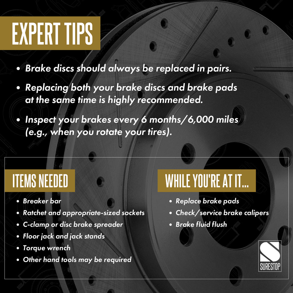 MDX 01-06/PILOT 03-08 REAR BRAKE DISC RH=LH, Cross-drilled and Slotted