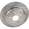 MDX 07-13 / ODYSSEY 11-17 REAR BRAKE DISC RH=LH, Cross-drilled and Slotted