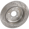 MDX 07-13 / ODYSSEY 11-17 REAR BRAKE DISC RH=LH, Cross-drilled and Slotted