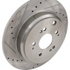 MDX 07-13 / ODYSSEY 11-17 REAR BRAKE DISC RH=LH, Cross-drilled and Slotted