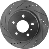 LUCERNE / DTS 06-11 REAR BRAKE DISC RH=LH, Cross-drilled and Slotted