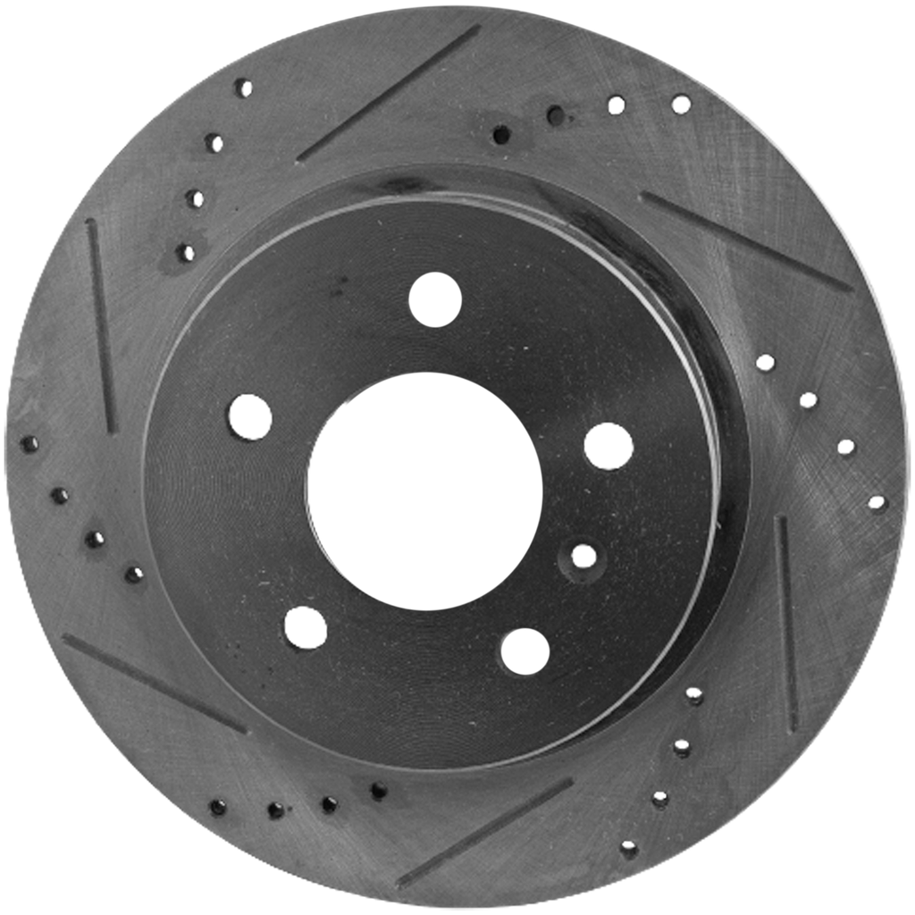 LUCERNE / DTS 06-11 REAR BRAKE DISC RH=LH, Cross-drilled and Slotted