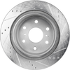 SILVERADO 1500 07-19 / ESCALADE/TAHOE/YUKON 07-20 REAR BRAKE DISC RH=LH, Cross-drilled and Slotted