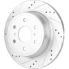 SILVERADO 1500 07-19 / ESCALADE/TAHOE/YUKON 07-20 REAR BRAKE DISC RH=LH, Cross-drilled and Slotted