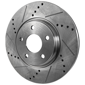 CAMARO 10-15/IMPALA 14-20 FRONT BRAKE DISC RH=LH, Cross-drilled and Slotted