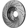 COLORADO/CANYON 15-20 FRONT BRAKE DISC RH=LH, Cross-drilled and Slotted