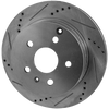 EQUINOX/TERRAIN 10-17 REAR BRAKE DISC RH=LH, Cross-drilled and Slotted