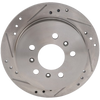 MONTE CARLO 06-07/IMPALA 06-10 REAR BRAKE DISC RH=LH, Cross-drilled and Slotted