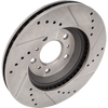 IMPALA 06-13/IMPALA LIMITED 14-16 FRONT BRAKE DISC RH=LH, Cross-drilled and Slotted