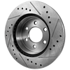 K1500 88-99/TAHOE 95-00/YUKON 92-00 FRONT BRAKE DISC RH=LH, Cross-drilled and Slotted