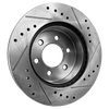 K1500 88-99/TAHOE 95-00/YUKON 92-00 FRONT BRAKE DISC RH=LH, Cross-drilled and Slotted