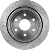 SILVERADO 1500/SIERRA 1500 99-06 / TAHOE/YUKON 00-02 REAR BRAKE DISC RH=LH, Cross-drilled and Slotted