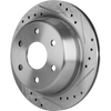 SILVERADO 1500/SIERRA 1500 99-06 / TAHOE/YUKON 00-02 REAR BRAKE DISC RH=LH, Cross-drilled and Slotted